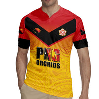 Papua New Guinea Rugby Custom Rugby Jersey Go Orchids Pacific Champions LT05 - Polynesian Pride