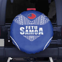Fetu Samoa Rugby Spare Tire Cover Go Champions LT05 - Polynesian Pride