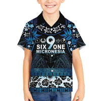 Micronesia FSM 691 Family Matching Short Sleeve Bodycon Dress and Hawaiian Shirt Respect Culture