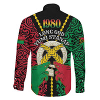 Vanuatu 46th Independence Day Family Matching Mermaid Dress and Hawaiian Shirt Long God Yumi Stanap Wild Boar LT05 - Polynesian Pride