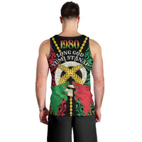 Vanuatu 46th Independence Day Men Tank Top Long God Yumi Stanap Wild Boar LT05 - Polynesian Pride