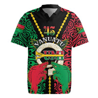 Vanuatu 45th Independence Day Rugby Jersey Long God Yumi Stanap Wild Boar LT05