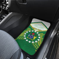 Personalised Cook Islands Ra o te Ui Ariki Car Mats Polynesian Pattern LT05 - Polynesian Pride