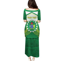 Personalised Cook Islands Ra o te Ui Ariki Family Matching Puletasi and Hawaiian Shirt Polynesian Pattern LT05 - Polynesian Pride