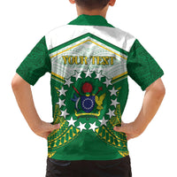 Personalised Cook Islands Ra o te Ui Ariki Kid Hawaiian Shirt Polynesian Pattern LT05 - Polynesian Pride