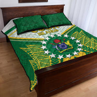 Cook Islands Ra o te Ui Ariki Quilt Bed Set Polynesian Pattern LT05 - Polynesian Pride