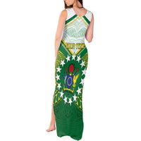 Personalised Cook Islands Ra o te Ui Ariki Tank Maxi Dress Polynesian Pattern LT05 - Polynesian Pride
