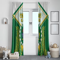 Cook Islands Ra o te Ui Ariki Window Curtain Polynesian Pattern LT05 - Polynesian Pride