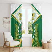 Cook Islands Ra o te Ui Ariki Window Curtain Polynesian Pattern LT05 - Polynesian Pride
