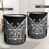 Black Philippines Sun Star Laundry Basket Igorot Tribal Inspiration LT05 - Polynesian Pride
