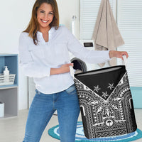 Black Philippines Sun Star Laundry Basket Igorot Tribal Inspiration LT05 - Polynesian Pride