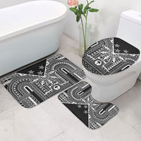 Black Philippines Sun Star Bathroom Set Igorot Tribal Inspiration LT05 - Polynesian Pride