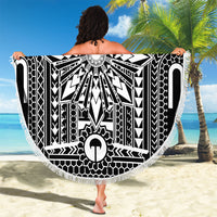 Black Philippines Sun Star Beach Blanket Igorot Tribal Inspiration LT05 - Polynesian Pride