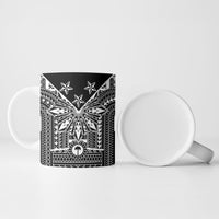 Black Philippines Sun Star Ceramic Mug Igorot Tribal Inspiration LT05 - Polynesian Pride