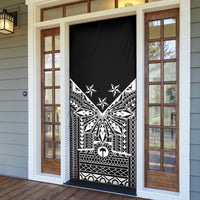 Black Philippines Sun Star Door Cover Igorot Tribal Inspiration LT05 - Polynesian Pride