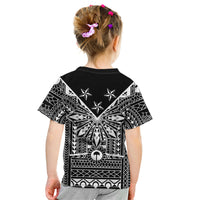 Black Philippines Sun Star Kid T Shirt Igorot Tribal Inspiration LT05 - Polynesian Pride