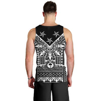 Black Philippines Sun Star Men Tank Top Igorot Tribal Inspiration LT05 - Polynesian Pride