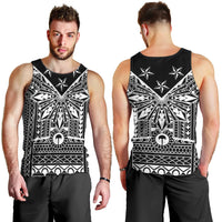Black Philippines Sun Star Men Tank Top Igorot Tribal Inspiration LT05 - Polynesian Pride