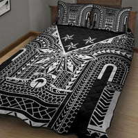 Black Philippines Sun Star Quilt Bed Set Igorot Tribal Inspiration LT05 - Polynesian Pride