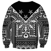 Black Philippines Sun Star Sweatshirt Igorot Tribal Inspiration LT05 - Polynesian Pride
