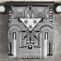 White Philippines Sun Star Bedding Set Igorot Tribal Inspiration LT05 White - Polynesian Pride