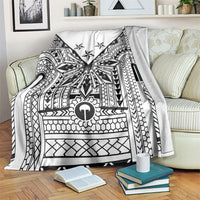 White Philippines Sun Star Blanket Igorot Tribal Inspiration LT05 White - Polynesian Pride