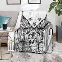 White Philippines Sun Star Blanket Igorot Tribal Inspiration LT05 - Polynesian Pride