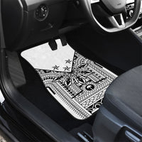 White Philippines Sun Star Car Mats Igorot Tribal Inspiration LT05 - Polynesian Pride