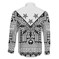 White Philippines Sun Star Family Matching Mermaid Dress and Hawaiian Shirt Igorot Tribal Inspiration