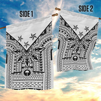 White Philippines Sun Star Garden Flag Igorot Tribal Inspiration LT05 - Polynesian Pride