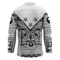 White Philippines Sun Star Hockey Jersey Igorot Tribal Inspiration LT05 - Polynesian Pride
