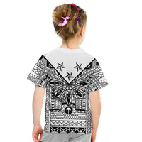 White Philippines Sun Star Kid T Shirt Igorot Tribal Inspiration LT05 - Polynesian Pride