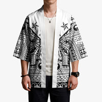 White Philippines Sun Star Kimono Igorot Tribal Inspiration LT05 - Polynesian Pride