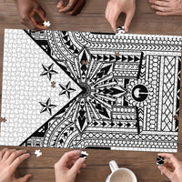 White Philippines Sun Star Puzzle Igorot Tribal Inspiration LT05 - Polynesian Pride