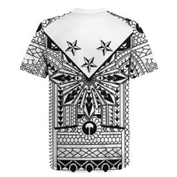 White Philippines Sun Star Rugby Jersey Igorot Tribal Inspiration LT05 - Polynesian Pride