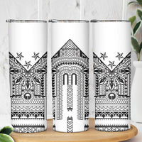 White Philippines Sun Star Skinny Tumbler Igorot Tribal Inspiration LT05 - Polynesian Pride