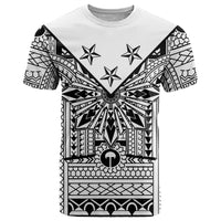 White Philippines Sun Star T Shirt Igorot Tribal Inspiration LT05 White - Polynesian Pride