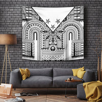 White Philippines Sun Star Tapestry Igorot Tribal Inspiration LT05 White - Polynesian Pride