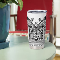 White Philippines Sun Star Tumbler Cup Igorot Tribal Inspiration LT05 - Polynesian Pride