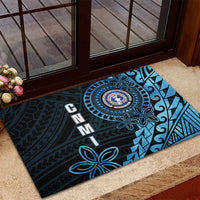 Northern Mariana Islands 78th Liberation Day Rubber Doormat LT05 - Polynesian Pride