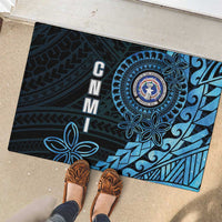 Northern Mariana Islands 78th Liberation Day Rubber Doormat LT05 - Polynesian Pride