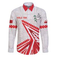 Custom Tonga Rugby 2024 Pacific Family Matching Puletasi and Hawaiian Shirt Go Ikale Tahi