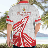 Custom Tonga Rugby 2024 Pacific Hawaiian Shirt Go Ikale Tahi LT05 - Polynesian Pride