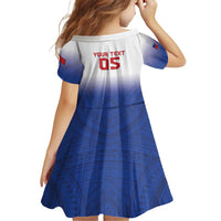 Custom Samoa Rugby 2024 Pacific Family Matching Short Sleeve Bodycon Dress and Hawaiian Shirt Go Manu Samoa