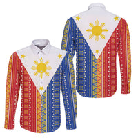 Philippines Sun Family Matching Short Sleeve Bodycon Dress and Hawaiian Shirt Igorot Tribal Inspiration