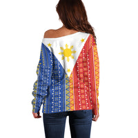 Philippines Sun Off Shoulder Sweater Igorot Tribal Inspiration
