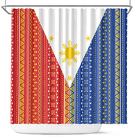 Philippines Sun Shower Curtain Igorot Tribal Inspiration