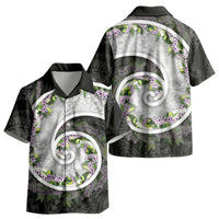 Piko Hawaii Kid Hawaiian Shirt Polynesian Pattern With Maile Pikake Honohono Lei
