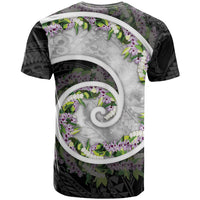 Piko Hawaii T Shirt Polynesian Pattern With Maile Pikake Honohono Lei