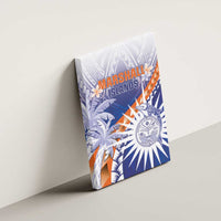 Marshall Islands Manit Day Canvas Wall Art Polynesian Tribal Tattoo Tropical Style